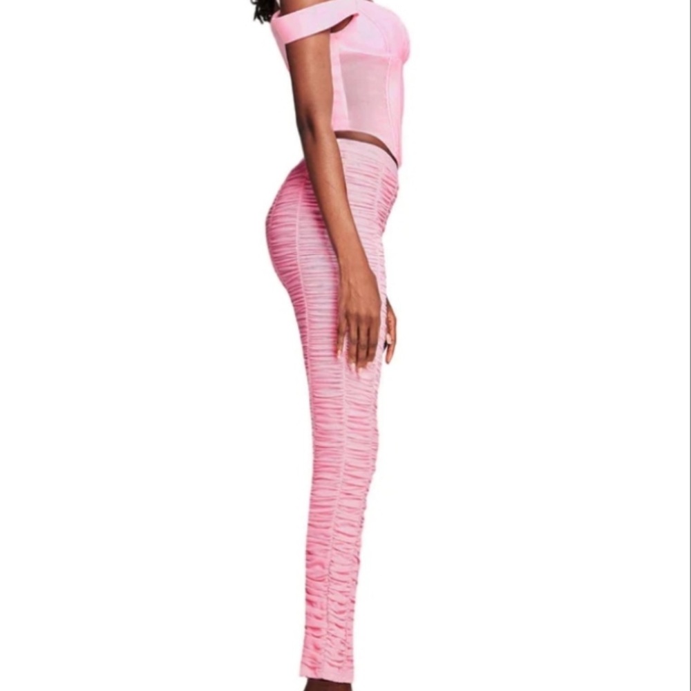 I.AM.GIA Pink Ribbed Leggings - Picture 7 of 10